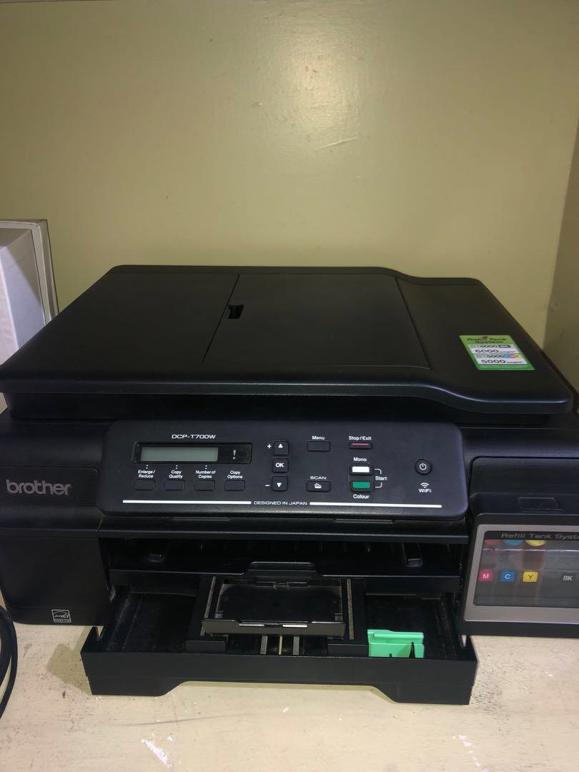 Brother DCPT700W Ink Tank Printer, Computers & Tech, Printers
