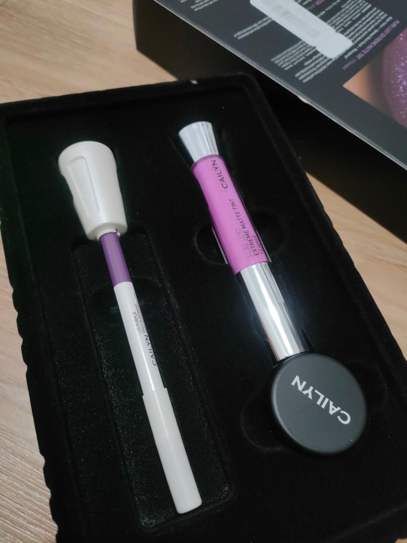 Cailyn Matte to Glitter Lip Trio, Beauty & Personal Care, Face, Makeup