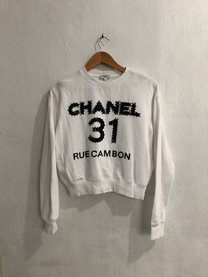 Chanel rue cambon sweatshirt top