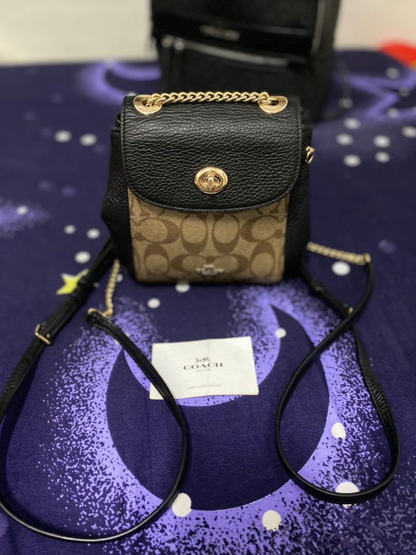 Coach parker mini shop backpack