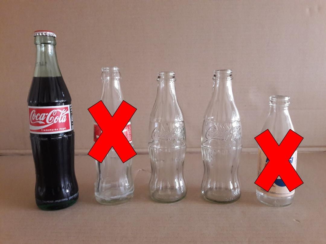 Coca-Cola Classic New Red Label Coke Bottle Salt & Pepper Set Shakers Bottles 