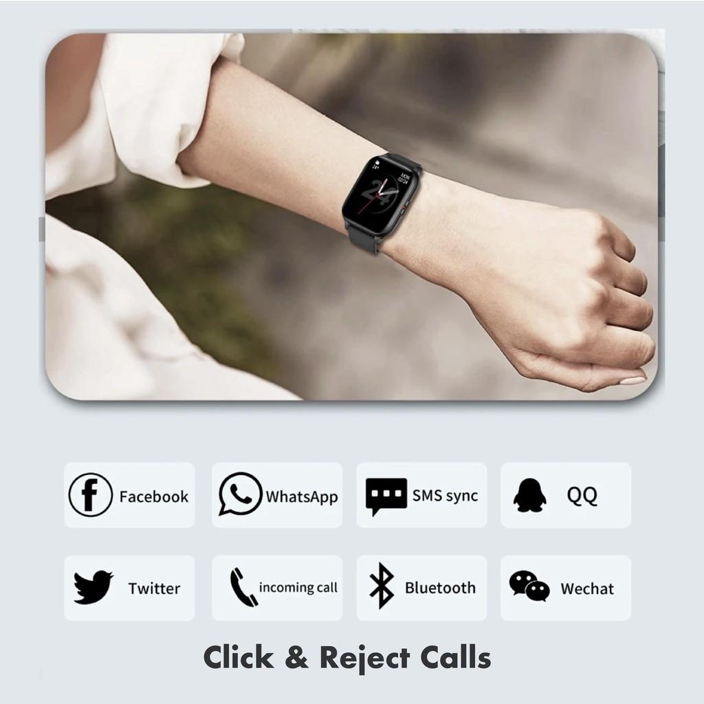 Colmi P8 Mix Smart Watch Full Touch Heart Rate Monitor IP67