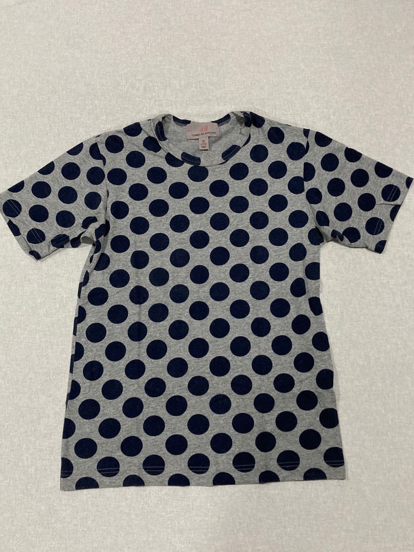COMME des GARCONS for H M Polka Dot T Shirt Men s Fashion Tops
