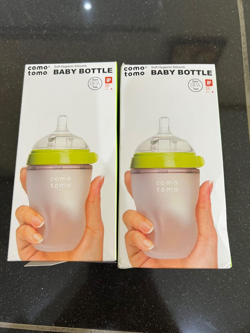 Comotomo Baby Bottle 250ML Green