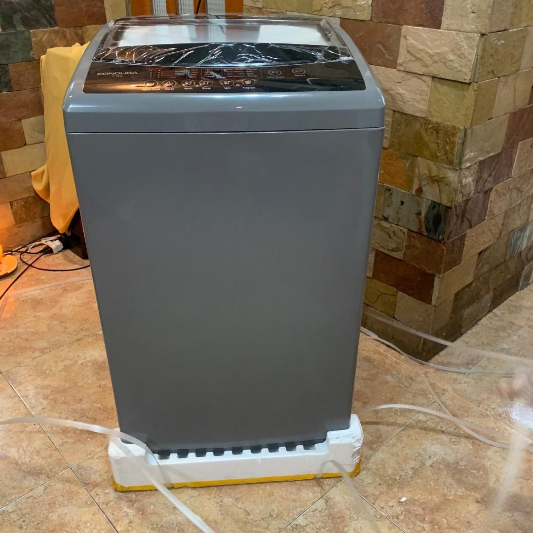 Condura Aquacare Top Load Washing Machine, TV & Home Appliances