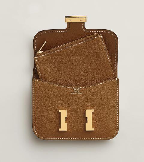 hermes constance slim wallet on chain｜TikTok Search