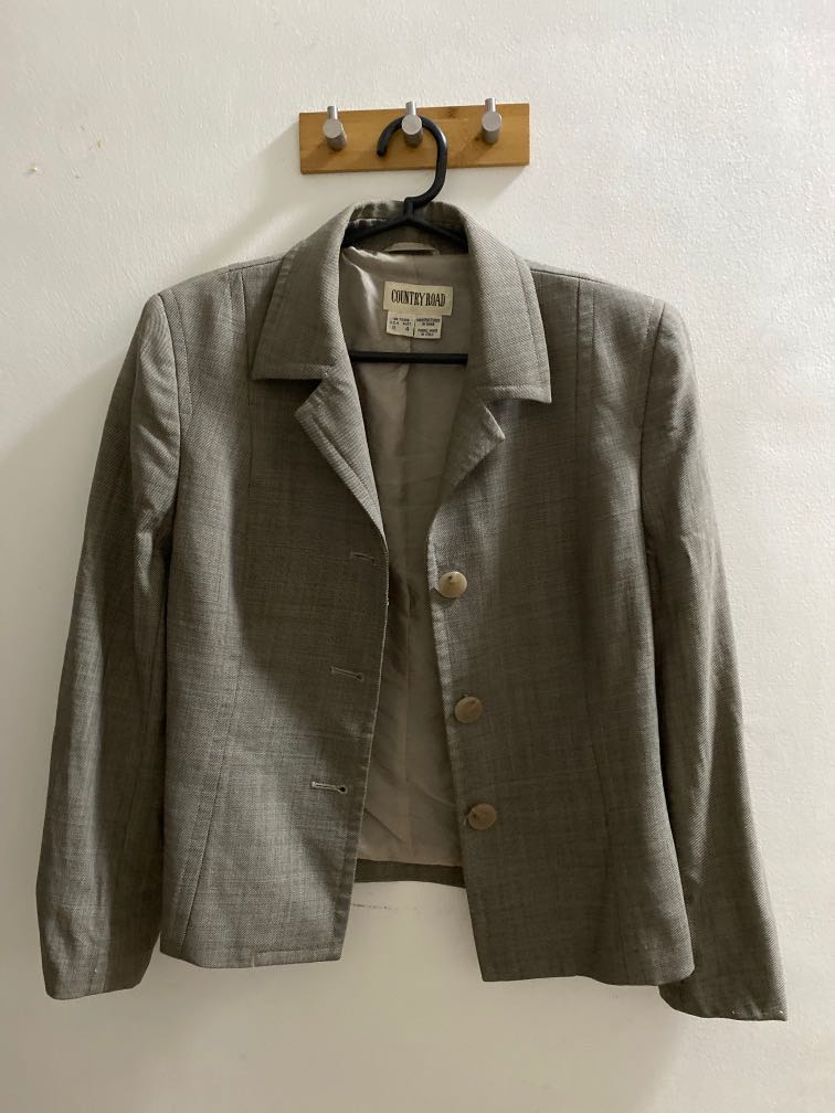 Country Road blazer, Women's Fashion, Coats, Jackets and Outerwear on