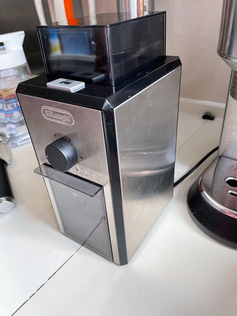 Delonghi coffee grinder, 家庭電器, 廚房電器, 咖啡機及咖啡壺 Carousell