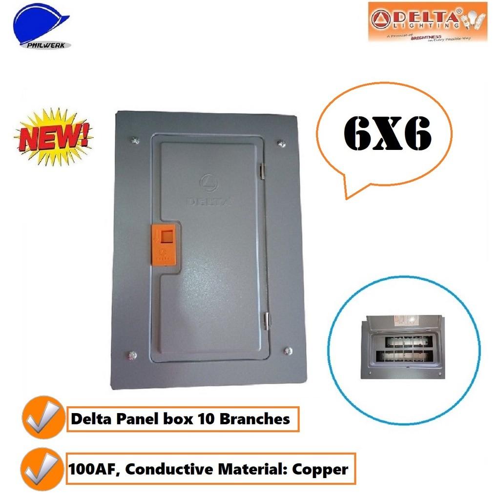 Delta Panel Box 10Branches (6x6), Commercial & Industrial, Construction