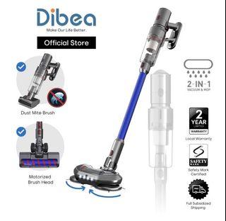 Dibea FC20 2-in-1 Cordless & Mop Vacuum Cleaner True 20,000 Pa Suction Power | Local Warranty