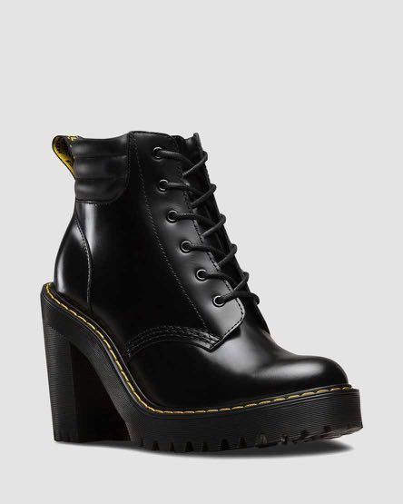 White heeled doc martens store
