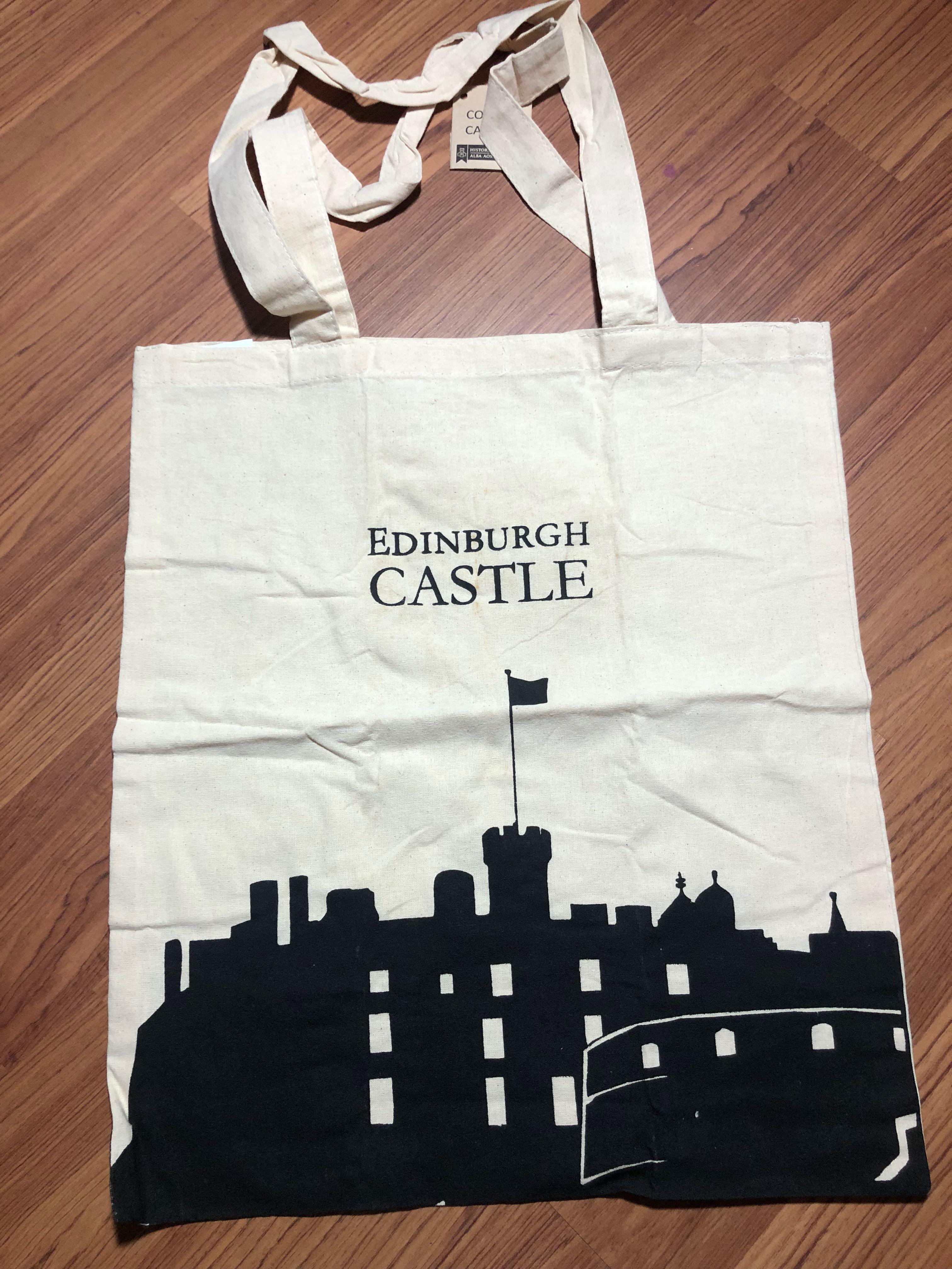 Edinburgh Castle Tote Bag, Women's Fashion, Bags & Wallets, Tote Bags