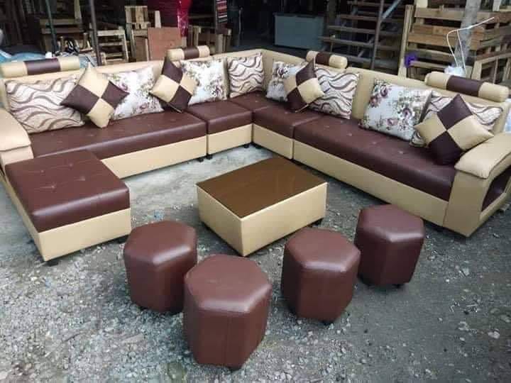 elegant sofa set, Furniture & Home Living, Furniture, Sofas on Carousell
