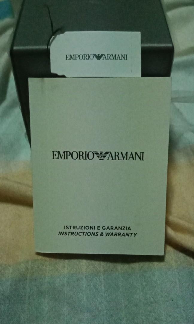 Emporio Armani, Men's Fashion, Watches & Accessories, Watches on Carousell