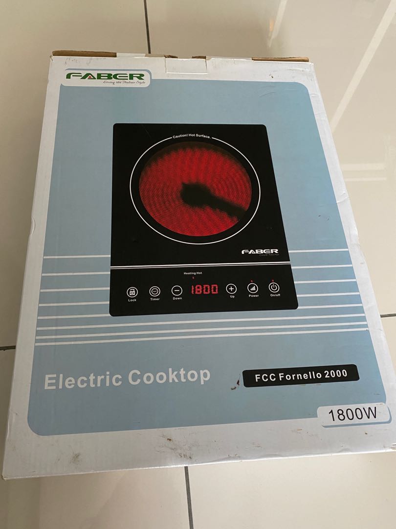 Faber Electric Cooktop, TV & Home Appliances, Kitchen Appliances, Other