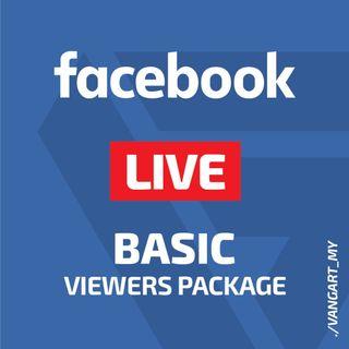 Facebook Live Basic Viewers Package Bale & Bundle