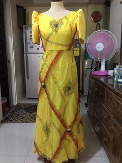 Filipiniana dress