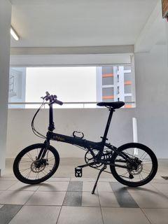 FNHON  Blast Foldie 1 - Shimano 9Speed, 20inch, Matt Black, 10.5kg