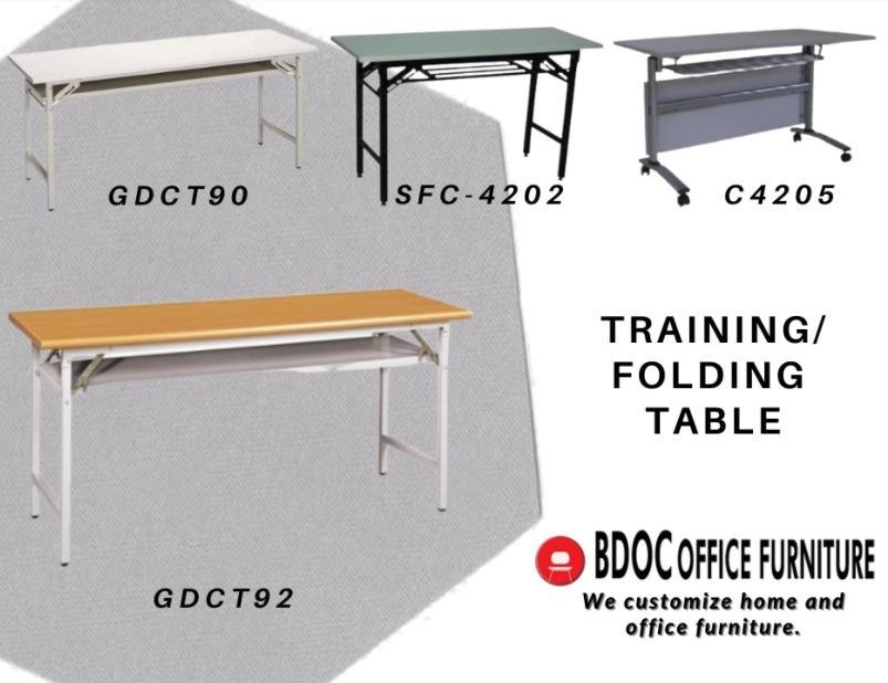 Folding Training Table \\ Office Table and Chairs \\ Office Furniture