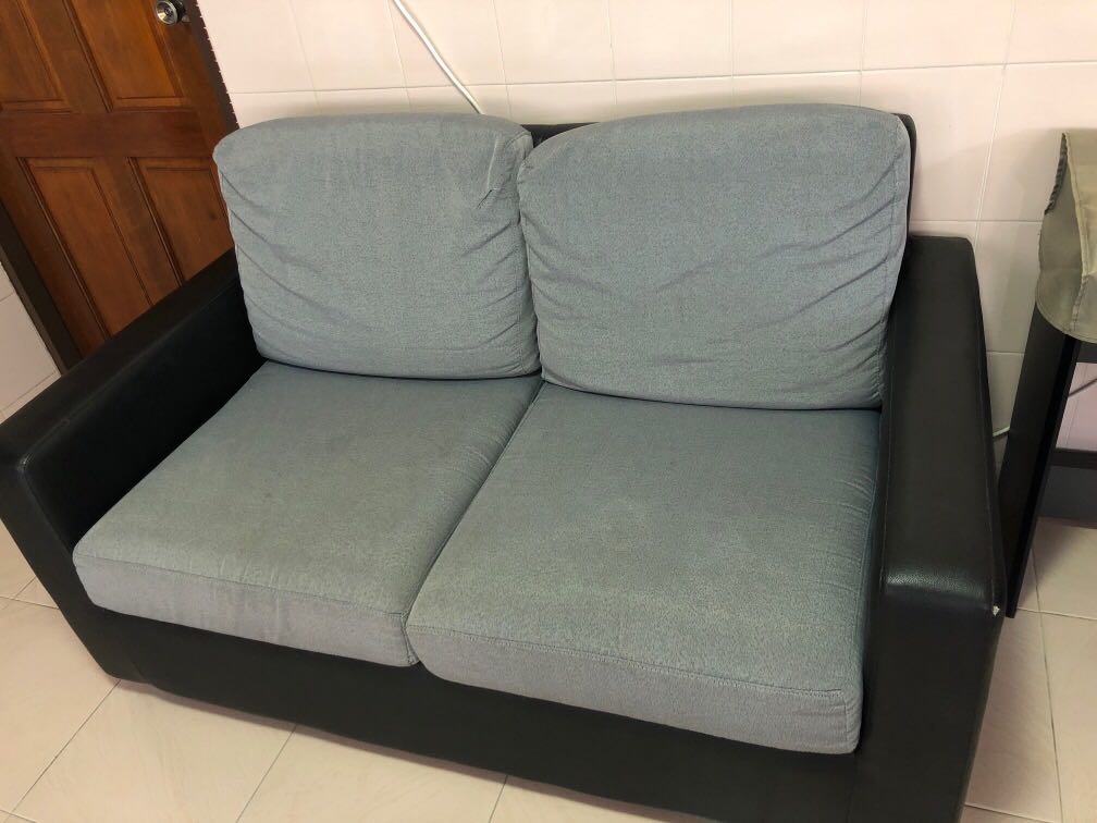 Free 2seater Sofa Decent Condition), Furniture & Home Living
