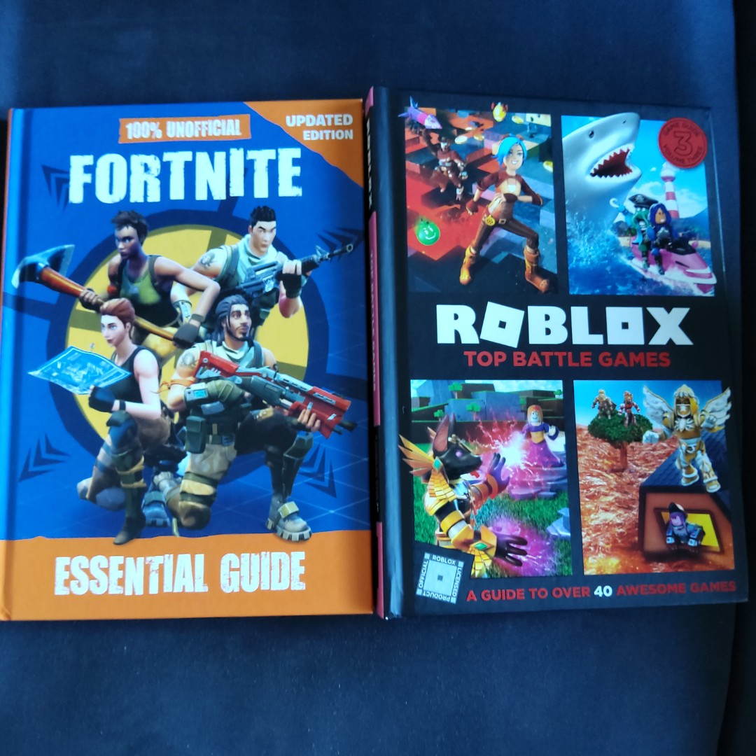 Fortnite ans Roblox Game books, Hobbies & Toys, Books & Magazines ...