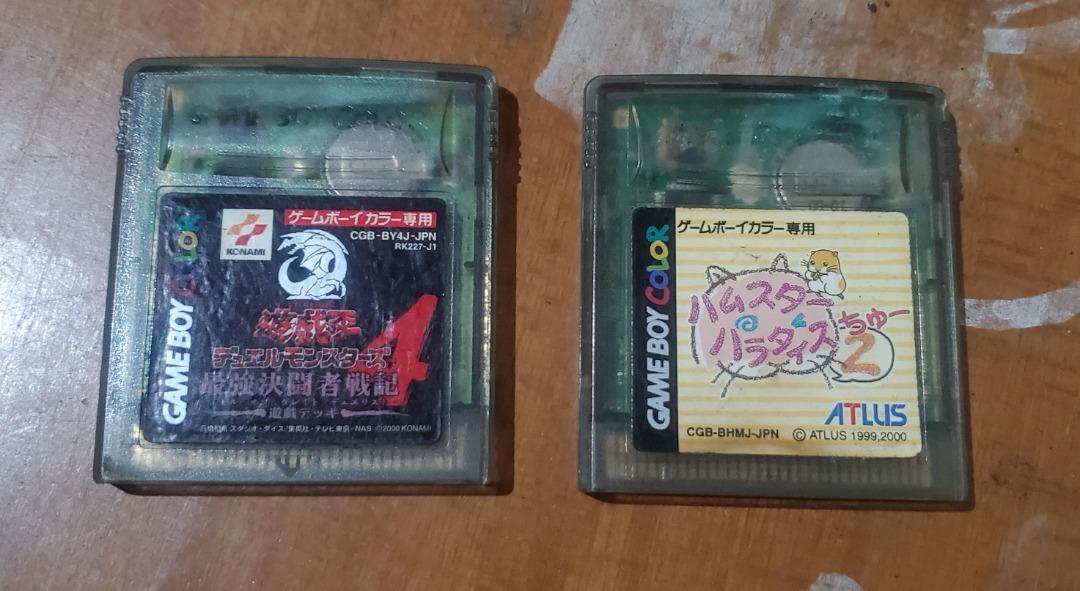 Gameboy Color Games Bundle (Category: Nintendo) located in Caloocan City. Submitted by anthonyhearts24 (Listing ID 1165629301, Image 1). Description: Please read description first. will not reply to questions that is already in here. thank you. Nintendo Gameboy Color Games Original take all 350 Working Last testing Selling as is Good for collection purposes Games: Yu-gi-oh (GBC/JAPAN) Hamtaro (GBC/JAPAN) Pickup Location: Cal-asia direct distribut
