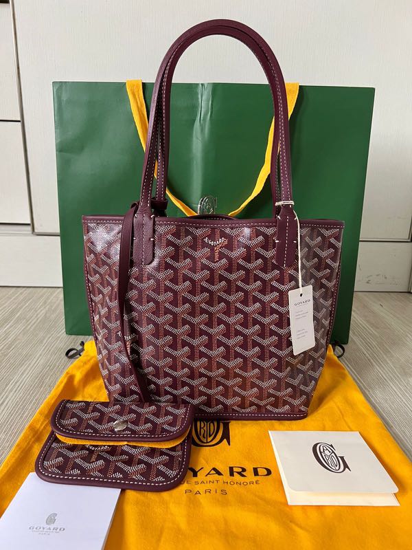 Jual TAS GOYARD ANJOU TOTE MINI SET DOMPET TAS HANDBAG WANITA