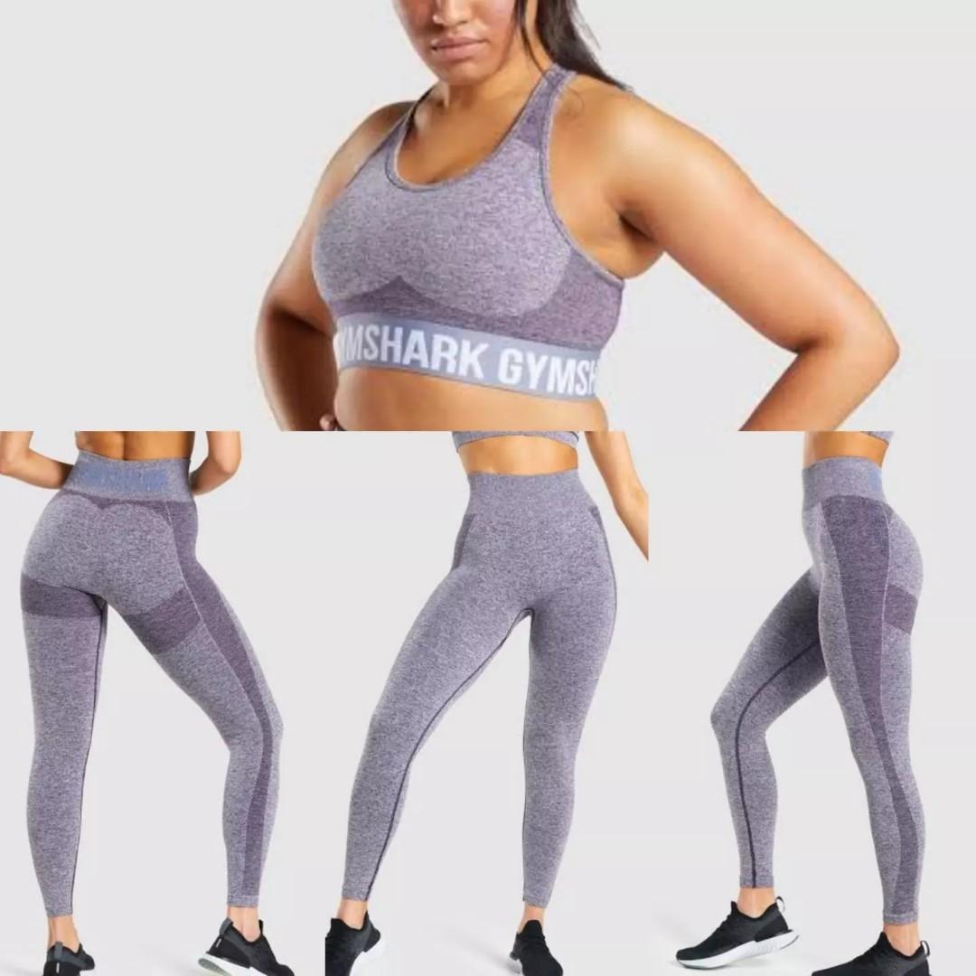 Gymshark adapt marl light purple leggings, Women's Fashion, Activewear on  Carousell