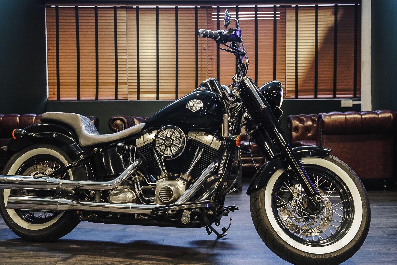Harley davidson shop softail slim 103