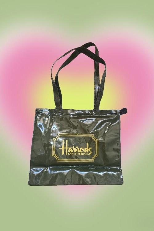 Harrods bag army green, Women's Fashion, Bags & Wallets, Shoulder Bags