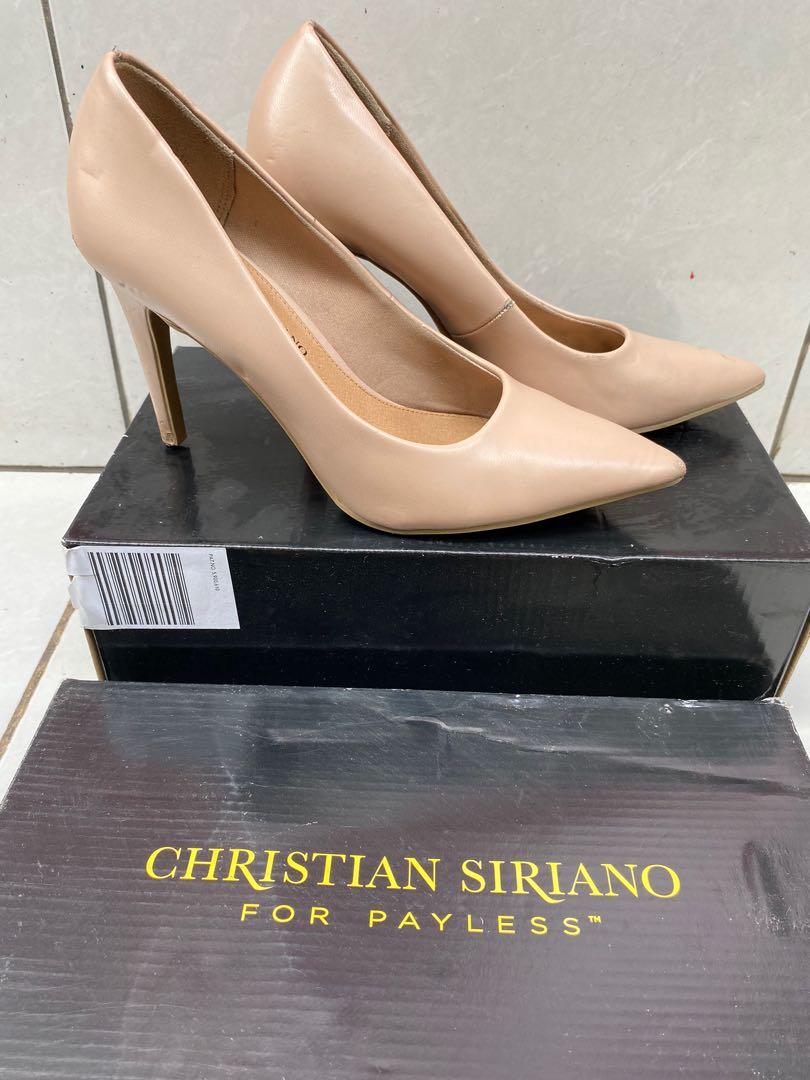 Christian siriano nude heels deals