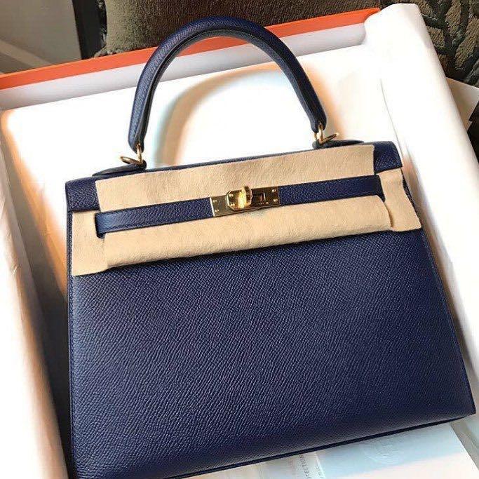 HERMES BIRKIN 25 SELLIER BLACK EPSOM GHW, Women's Fashion, Bags & Wallets,  Purses & Pouches on Carousell