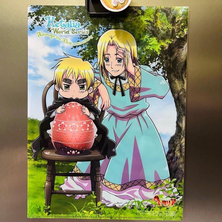 Hetalia Axis Powers Clear Folder 12.2 x8.7 inches (w/minor scratches) - Php 175 (Category: Stationery & School Supplies) located in Davao. Submitted by pandorastoybox (Listing ID 1179135436, Image 2). Description: Hetalia Axis Powers Clear Folder 12.2 x8.7 inches (w/minor scratches) - Php 175.
