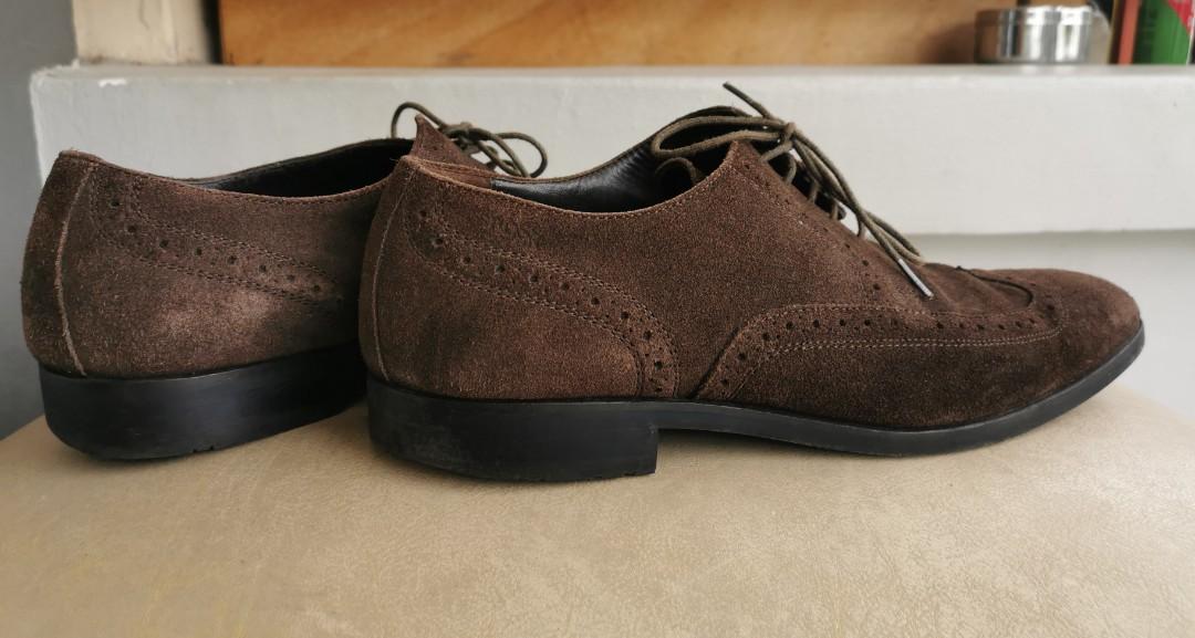 Hugo Boss Suede Leather Shoes Men s Fashion Footwear Dress