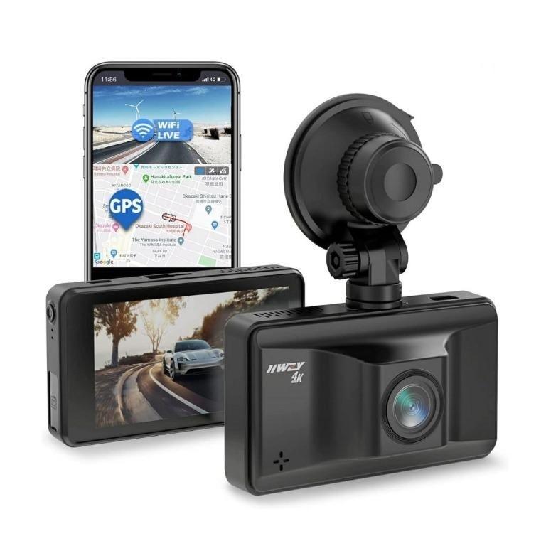 DDPAI Dash Cam Front and Rear 2.5K Car Camera,1600P Front 1080P Rear Dash  Camera for Cars,Built-in WiFi GPS Car Dash Cam,Sony IMX335 Sensor Night