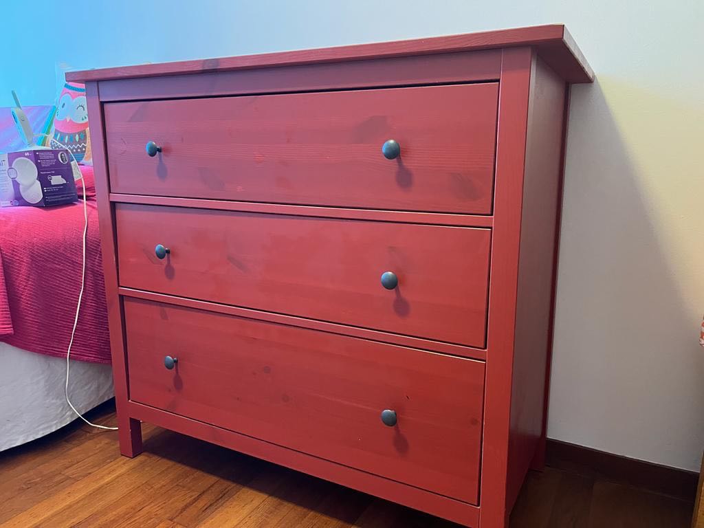 IKEA chest of 3 drawers, Furniture & Home Living, Furniture, Shelves