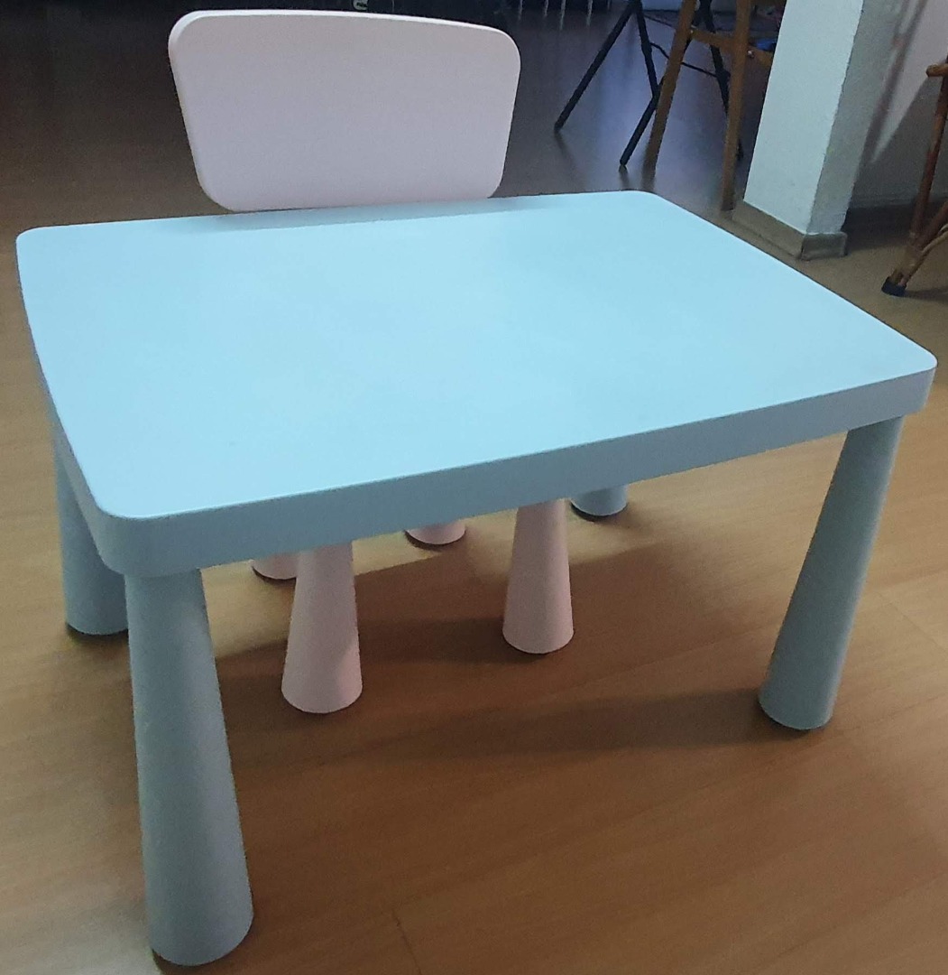 IKEA Kids Table and Chair, Babies & Kids, Baby Nursery & Kids Furniture