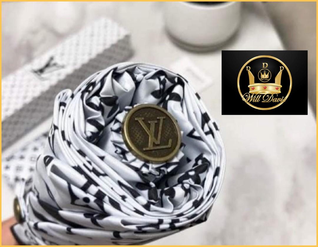 Imported Louis Vuitton White Umbrella ☂️, Hobbies & Toys, Travel, Umbrellas  on Carousell