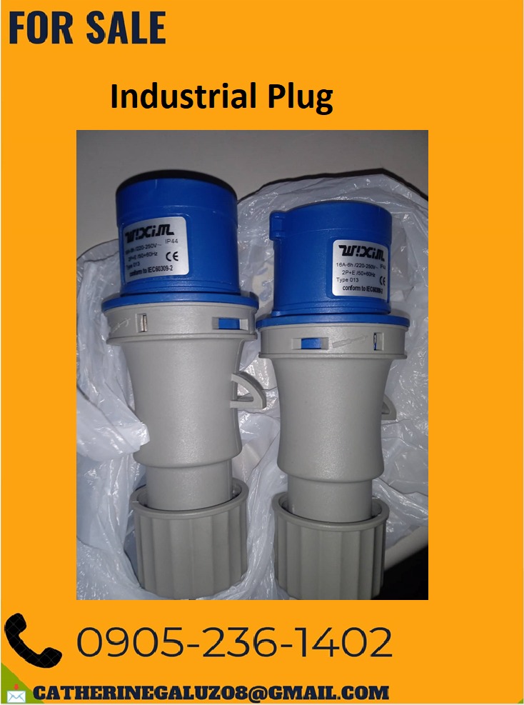 Industrial Plug, Commercial & Industrial, Industrial Equipment on Carousell
