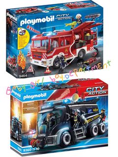 PLAYMOBIL® 71194 Fire brigade truck - NEW 2022 - FREE SHIPPING