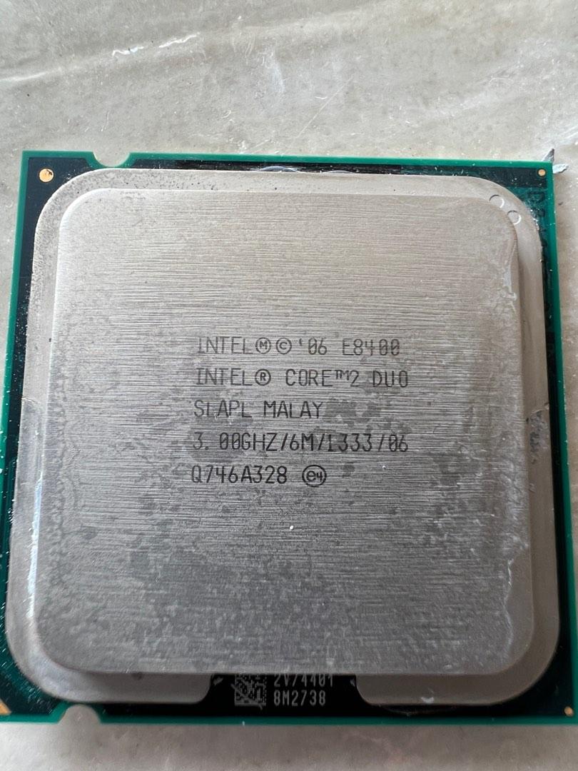 Intel E8400 (Category: Computer Parts) located in Singapore. Submitted by pen_tkp (Listing ID 1179227717, Image 1). Description: .