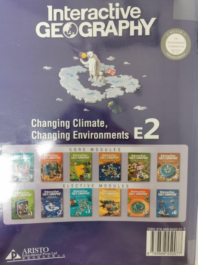 Interactive Geography E2 （分類：教科書）位於 Hong Kong。 由 joeylsf 提交（商品編號 1179139838，圖片 2）。簡介： 有Highlight E2 Changing Climate, Changing Environments。