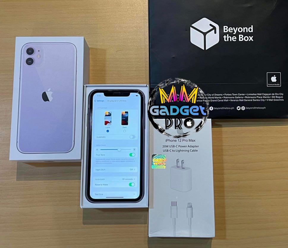 iPhone 11 128gb Purple FU Dual (Category: iPhone 11 Series) located in Quezon City. Submitted by mmercado123 (Listing ID 1179148124, Image 2). Description: 🍎iPhone 11 128gb Purple Dual sim Physical Factory Unlock any sim pwede Good as new condition ✅All functions perfectly working ✅Faceid 💯working ✅True tone 💯working 📦 Complete Package - Box - Unit - 20 watts adptor - Cable - Manuals ❌No issue , No defect, No history of repair ❌Not Refurbishe