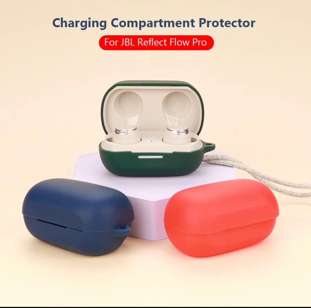 JBL Reflect Flow Pro Earbuds Protective Case Silicone Protector Case Cover Anti Scratch Shock Storage Anti Scratch Storage Case Cover Storage Dust