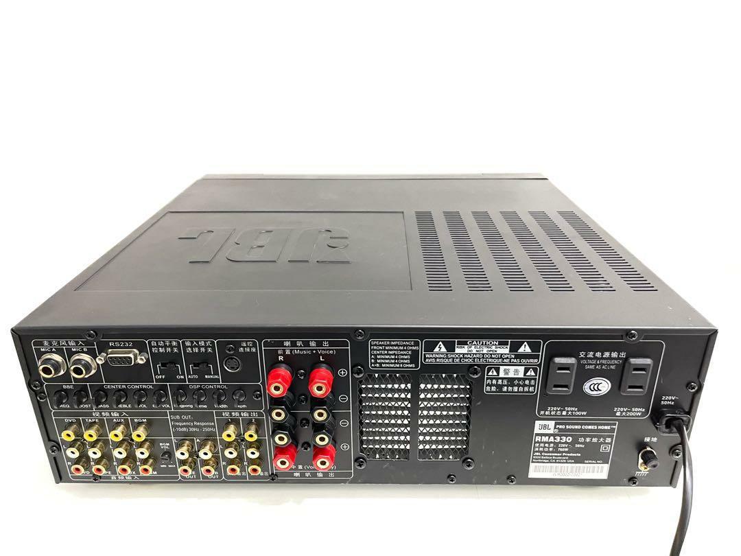 JBL RMA330 Professional Karaoke Amplifier 卡拉ok 擴音機, 家庭電器, 電視 & 其他娛樂, 娛樂