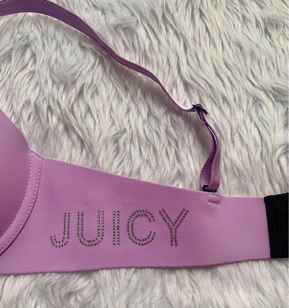 Juicy Couture bra 34B (Category: Undergarments & Loungewear) located in Manila. Submitted by ddeity (Listing ID 1179134934, Image 2). Description: Actual photos posted Seamless with push ups Price: 220 3 for 600 MOP: gcash, union bank.