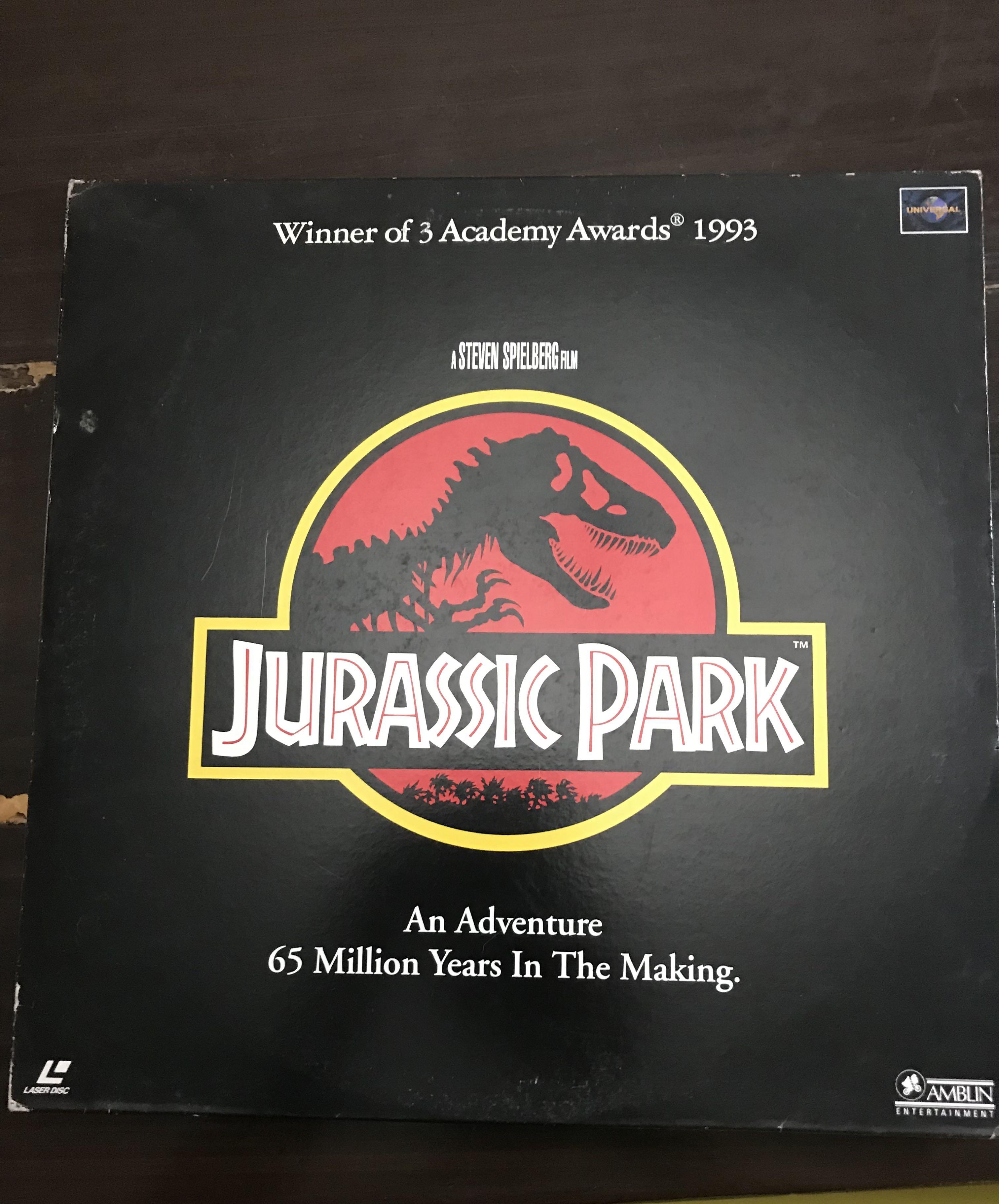 Jurassic Park on Laser Disc, Hobbies & Toys, Memorabilia & Collectibles