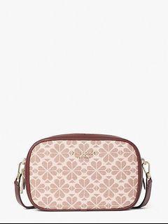 Kate spade flower coated canvas infinite medium camera bag