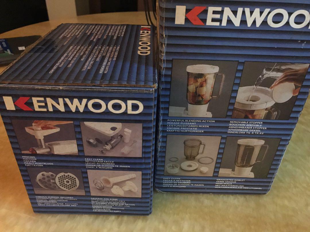 Kenwood Mincer & Kenwood Blender, TV & Home Appliances, Kitchen
