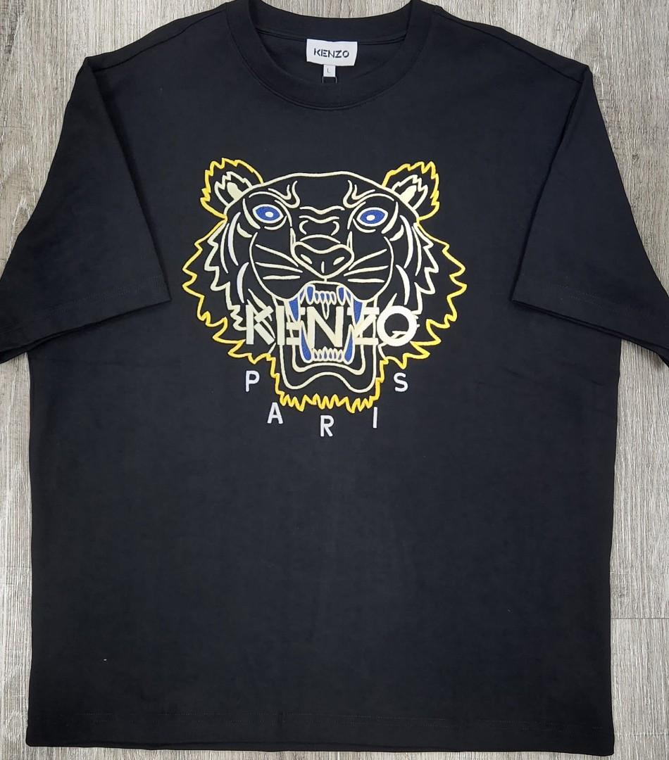 Kenzo yellow clearance tiger t shirt